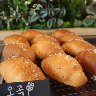 오곡 소금빵